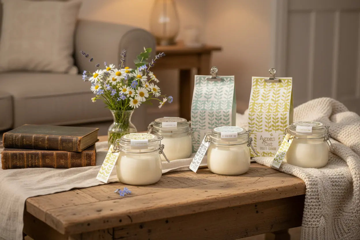 Agnes + Cat Kilner Jar Candle