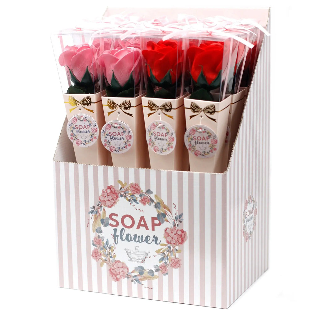 Pamperandpost Soap Flower - Medium Rose