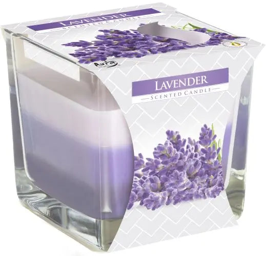  Pamperandpost Rainbow Jar Candle - Lavender Rainbow Jar Candle