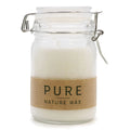 Pure Olive Wax Jar Candle 120x70 - White AW Dropship UK
