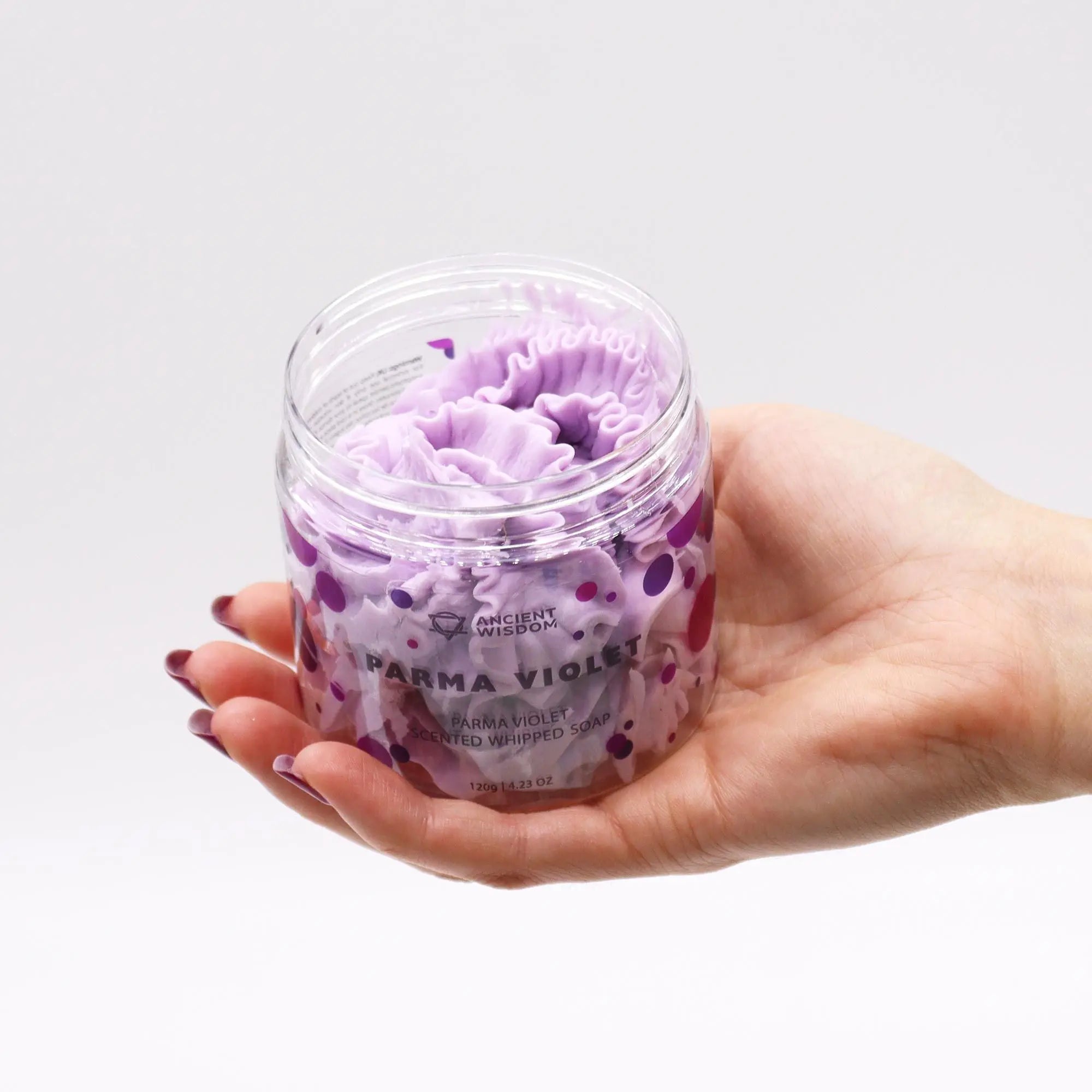  Pamperandpost Parma Violet Whipped Soap 120g Whipped Soap