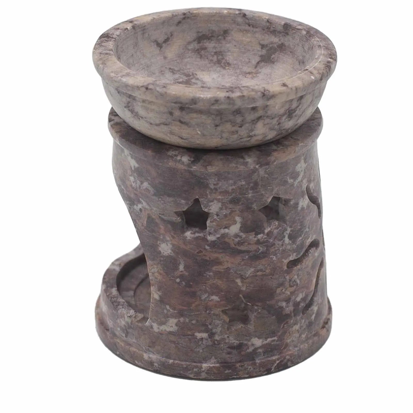 Pamperandpost Soapstone Oil Burner 8cm - Sun & Stars Soapstone Oil Burners