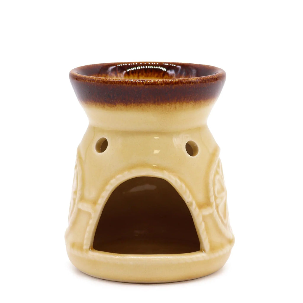  Pamperandpost Classic Spa Burner - Cream Cool Designs Oil Burners