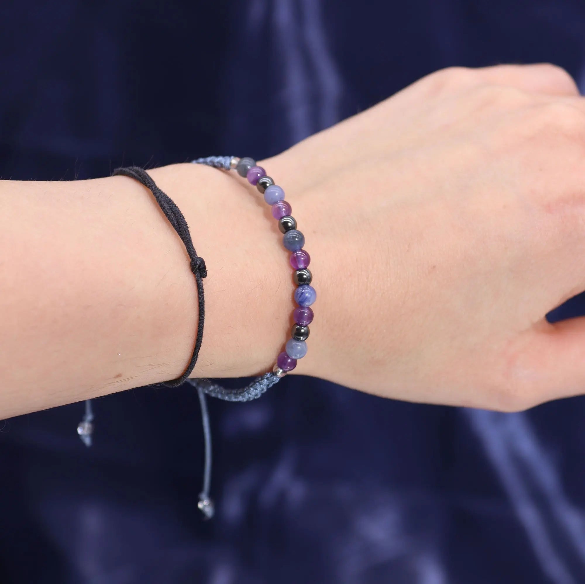  Pamperandpost Zodiac Crystal Candle with Gemstone Bracelet - Sagittarius Zodiac Crystal Candles with Gemstone Bracelet