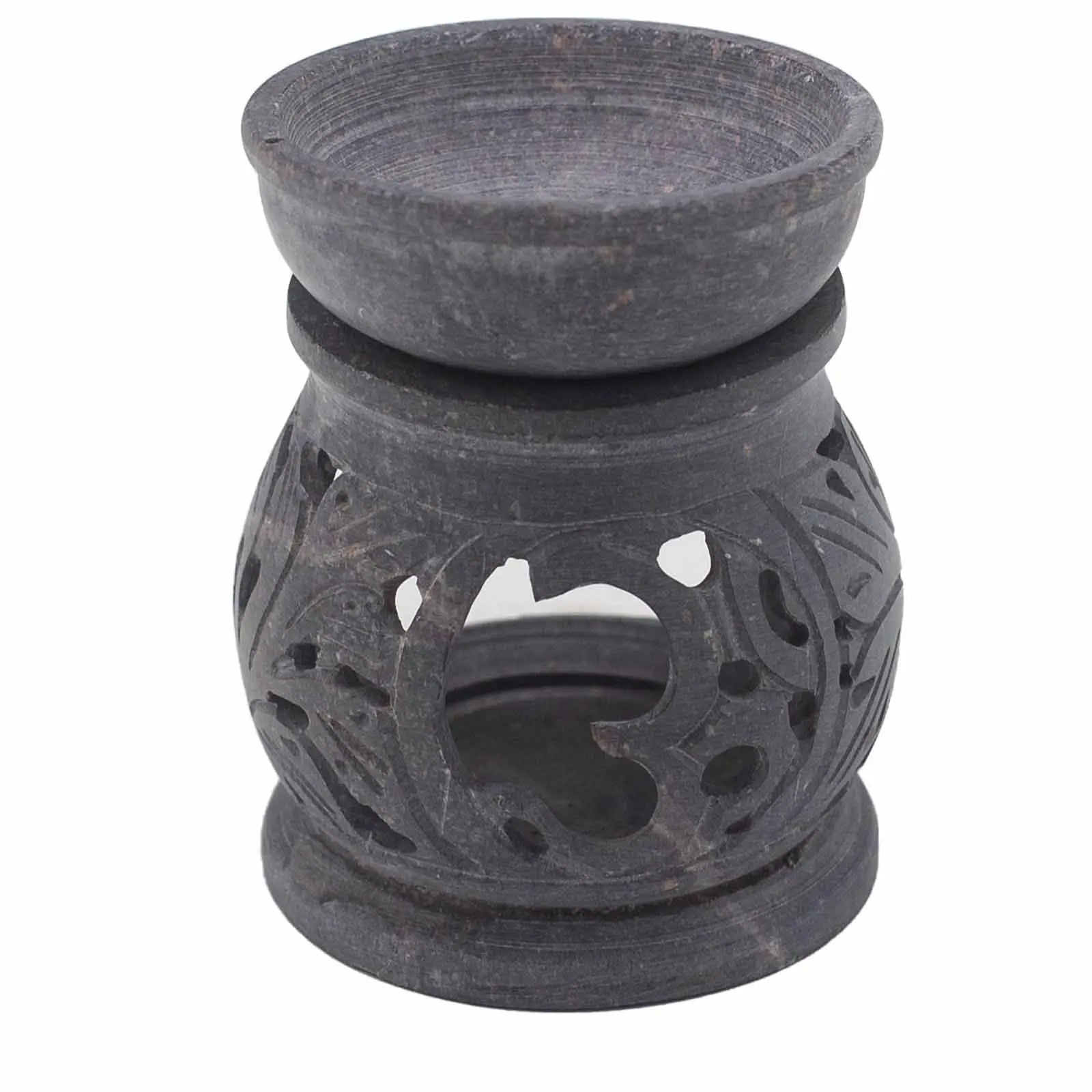  Pamperandpost Soapstone Oil Burner 8cm - Om Soapstone Oil Burners