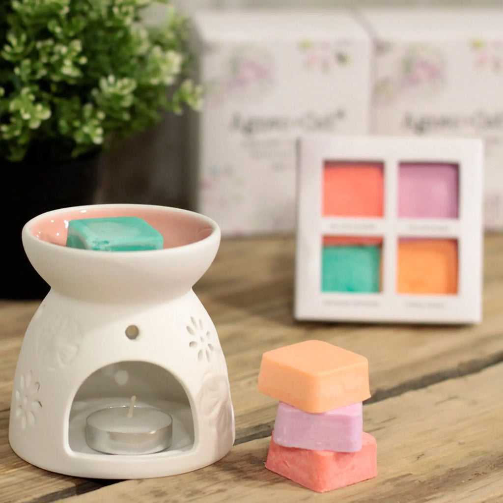 Wax Melter with Four Soy Wax Melts AW Dropship UK