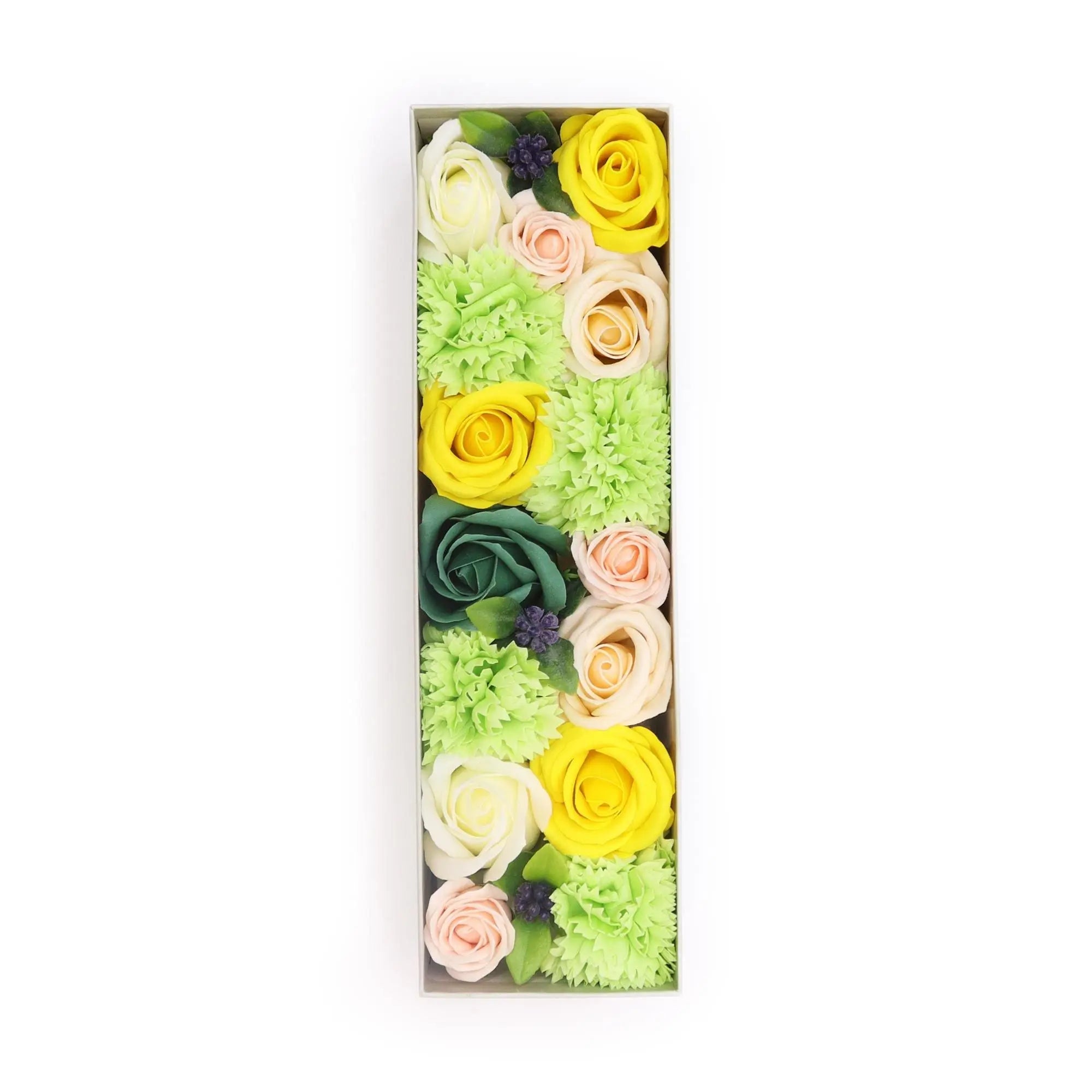 Pamperandpost Long Box - Spring Celibrations - Yellow & Greens
