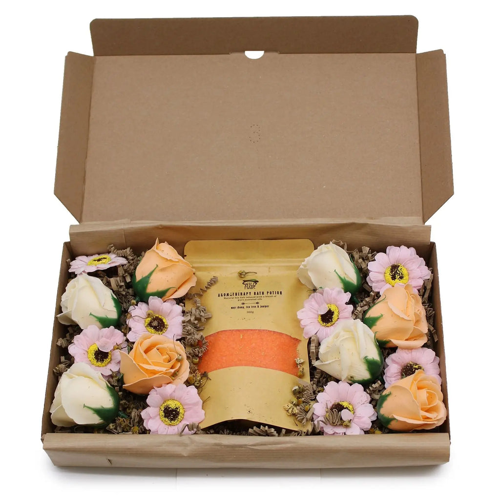 Pamperandpost Salt Soak Set - Total Detox