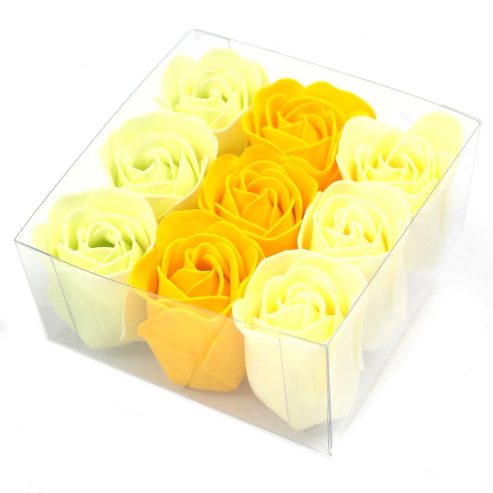  Pamperandpost Set of 9 Soap Flowers- Spring Roses Luxury Soap Flowers