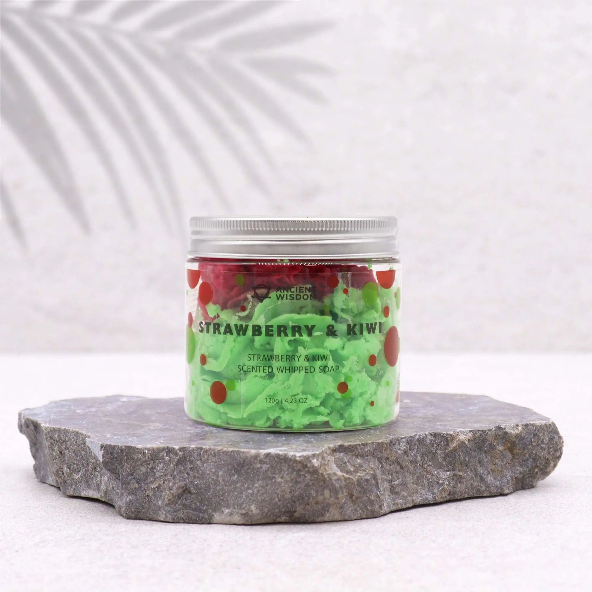 Strawberry & Kiwi Whipped Soap 120g AW Dropship UK