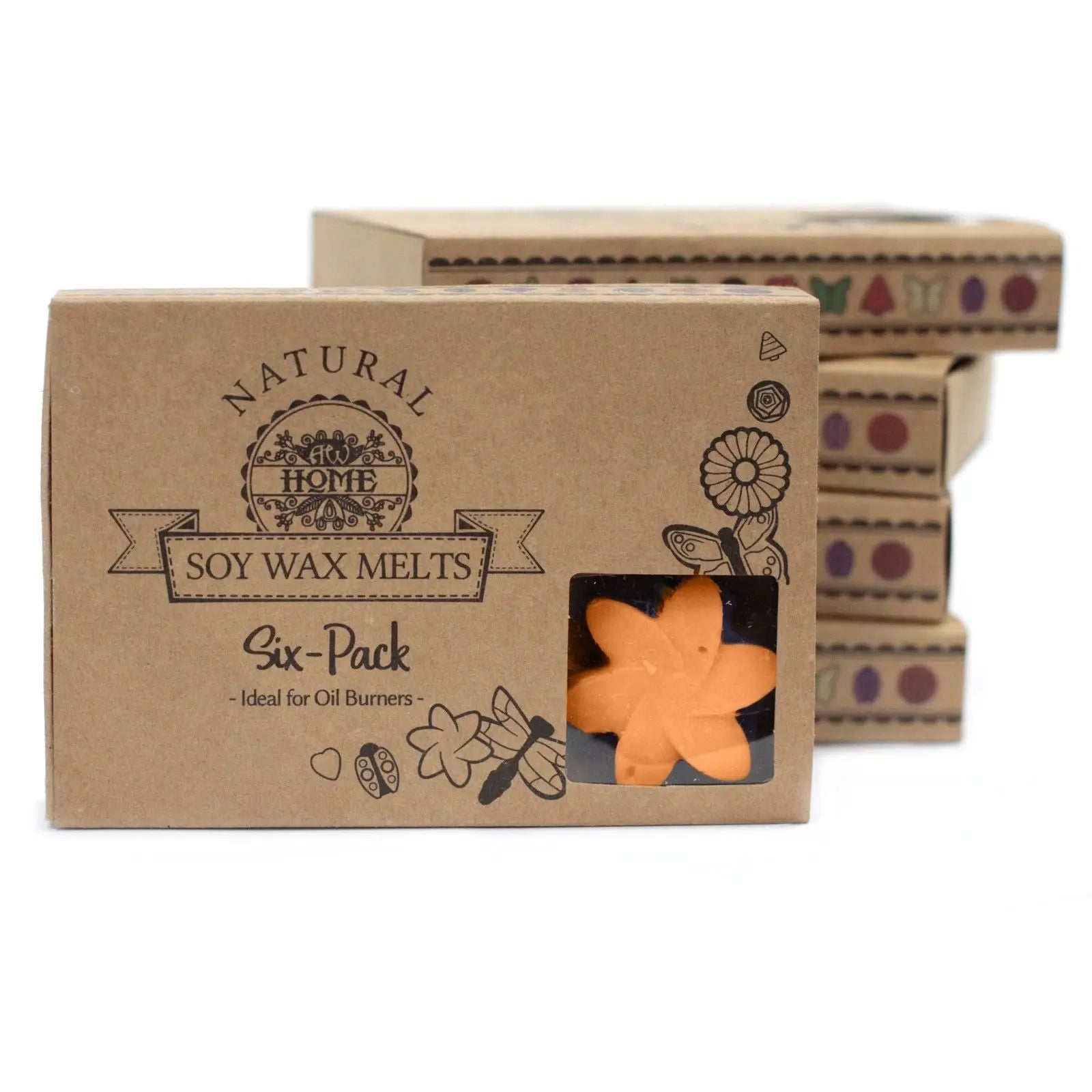 Box of 6  Wax Melts - Mango Fruits AW Dropship UK