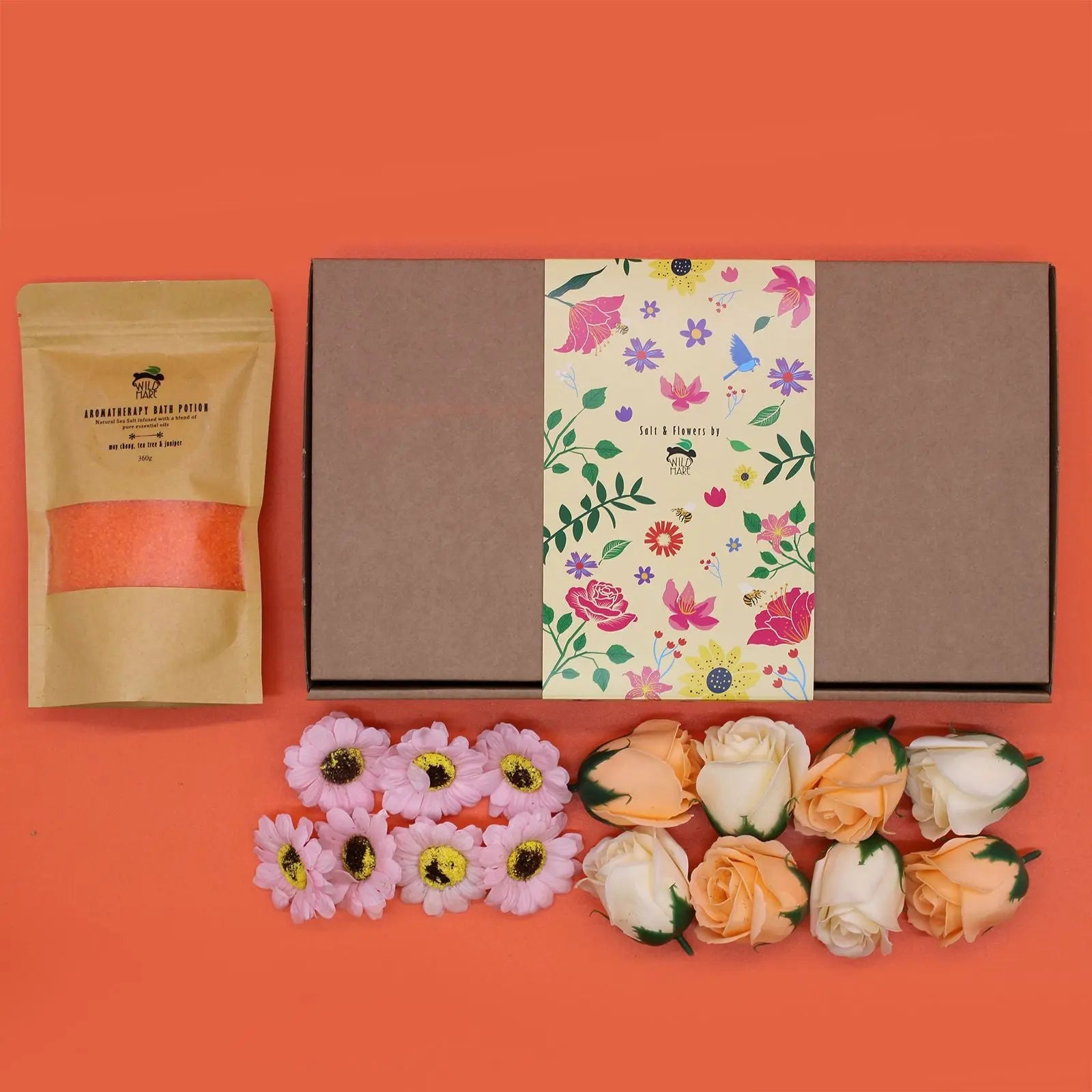 Pamperandpost Salt Soak Set - Total Detox