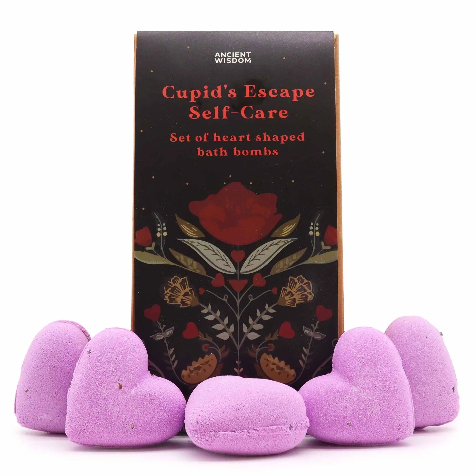 Cupids Escape Self Care Bath Heart Gift Set AW Dropship UK