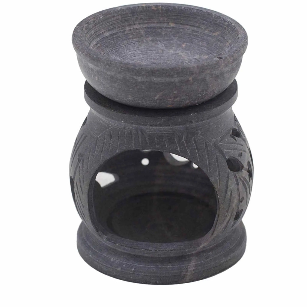  Pamperandpost Soapstone Oil Burner 8cm - Om Soapstone Oil Burners