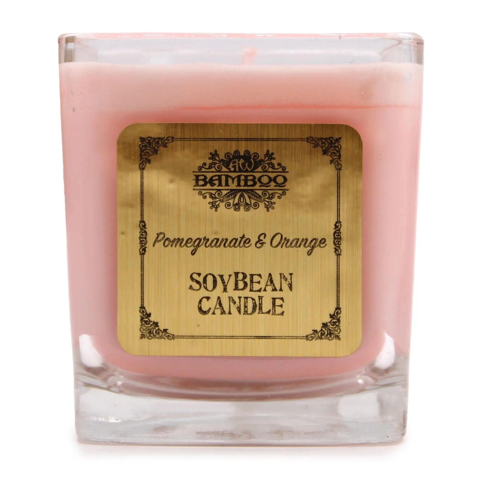 Pamperandpost Soybean Candles - Pomegranate & Orange