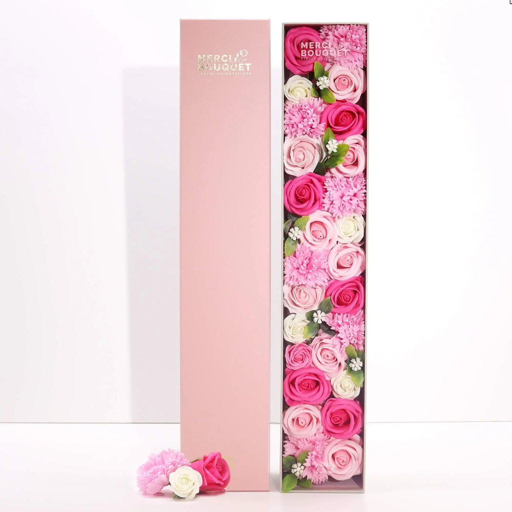 Pamperandpost Extra Long Box - Baby Blessings - Pinks