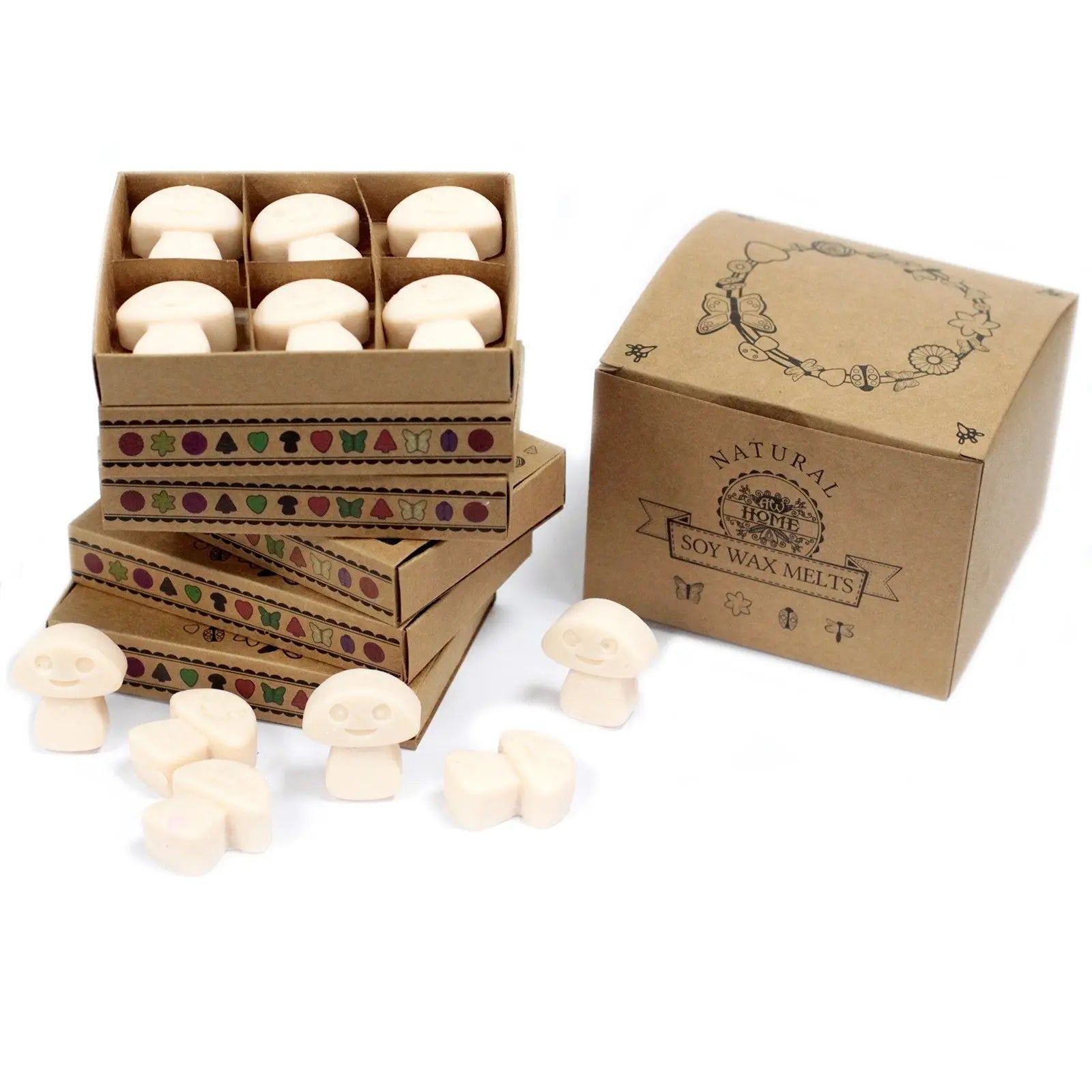 Box of 6 Wax Melts - Vanilla Nutmeg AW Dropship UK