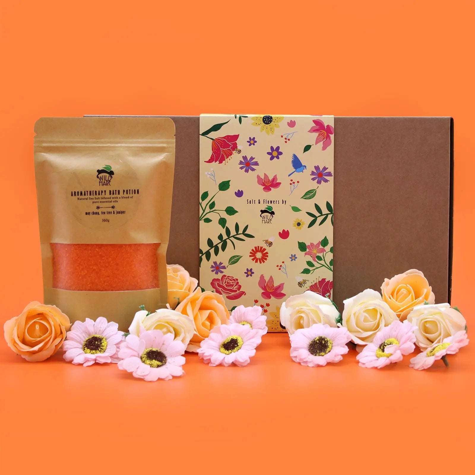 Pamperandpost Salt Soak Set - Total Detox