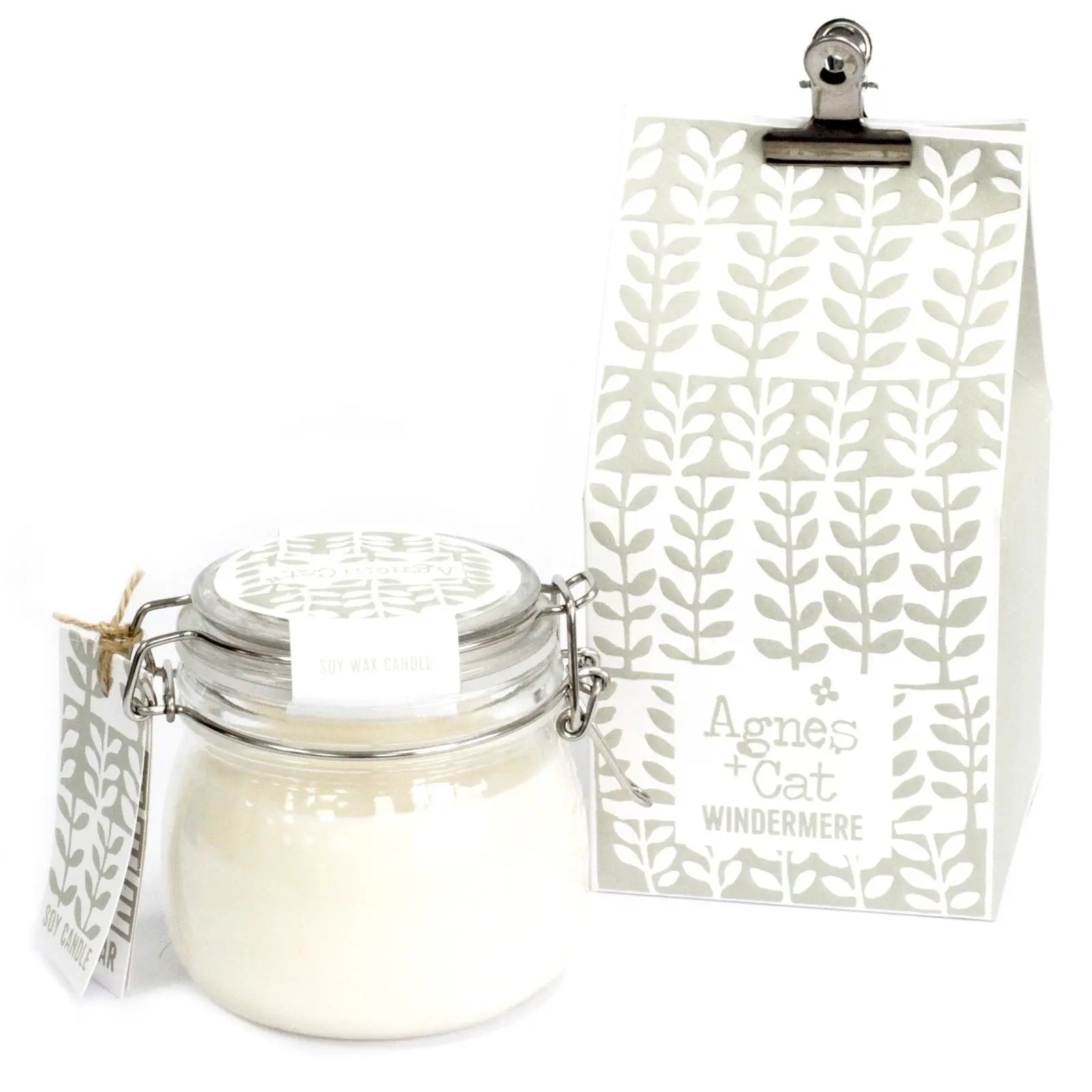 Agnes + Cat Kilner Jar Candle - Windermere AW Dropship UK