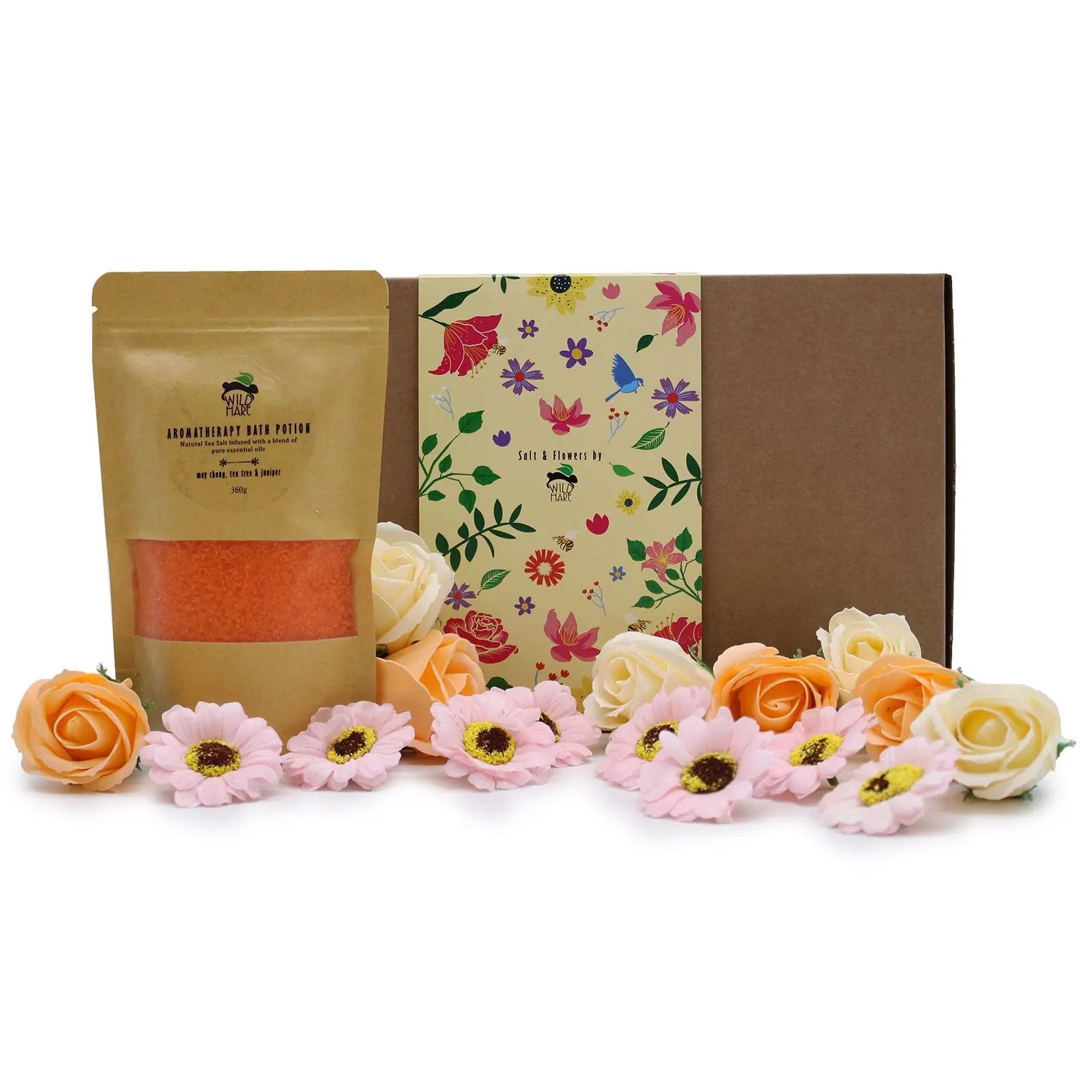 Pamperandpost Salt Soak Set - Total Detox
