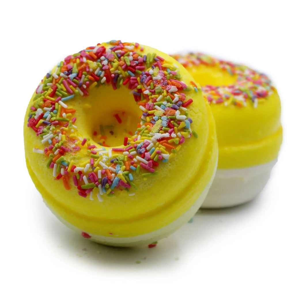 Pamperandpost Lemon Meringue Bath Donuts