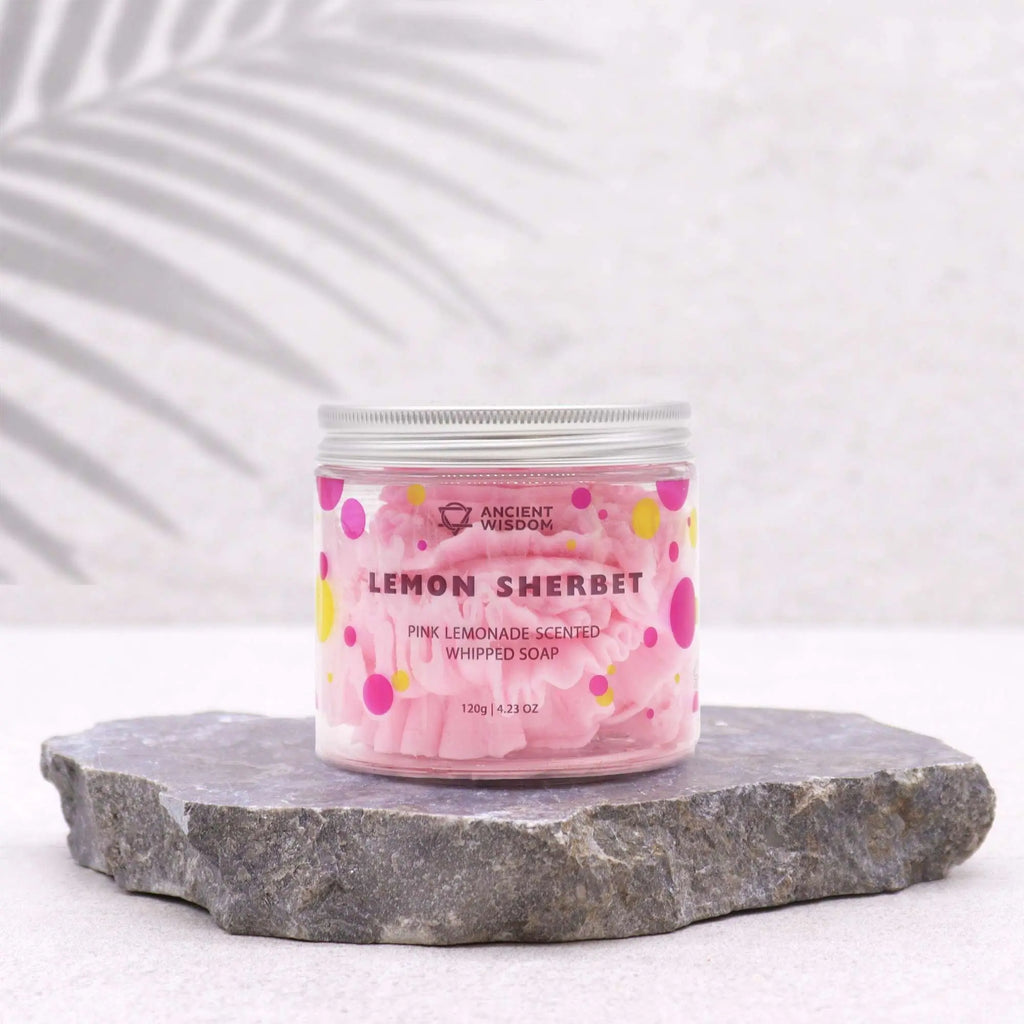 Pamperandpost Pink Lemonade Whipped Soap 120g Whipped Soap
