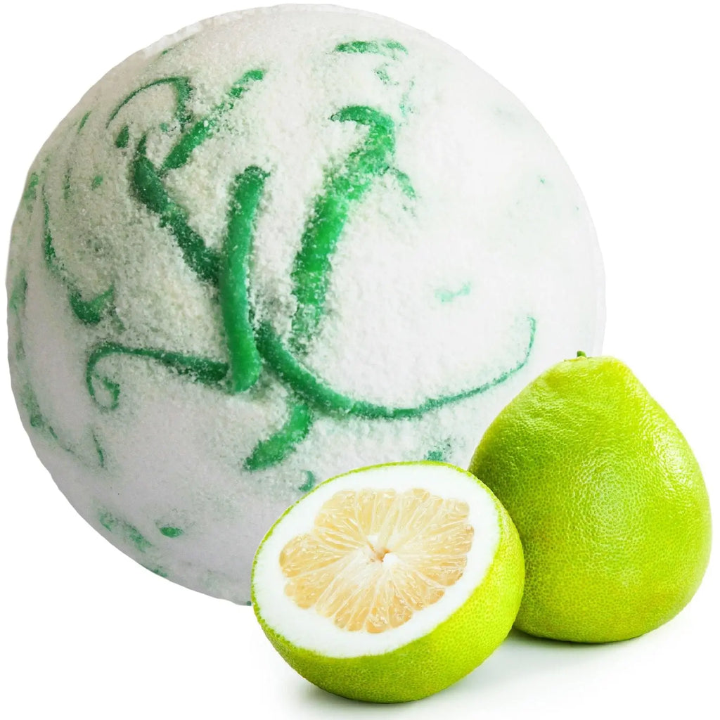 Pamperandpost Tropical Paradise Coco Bath Bomb - Pomelo