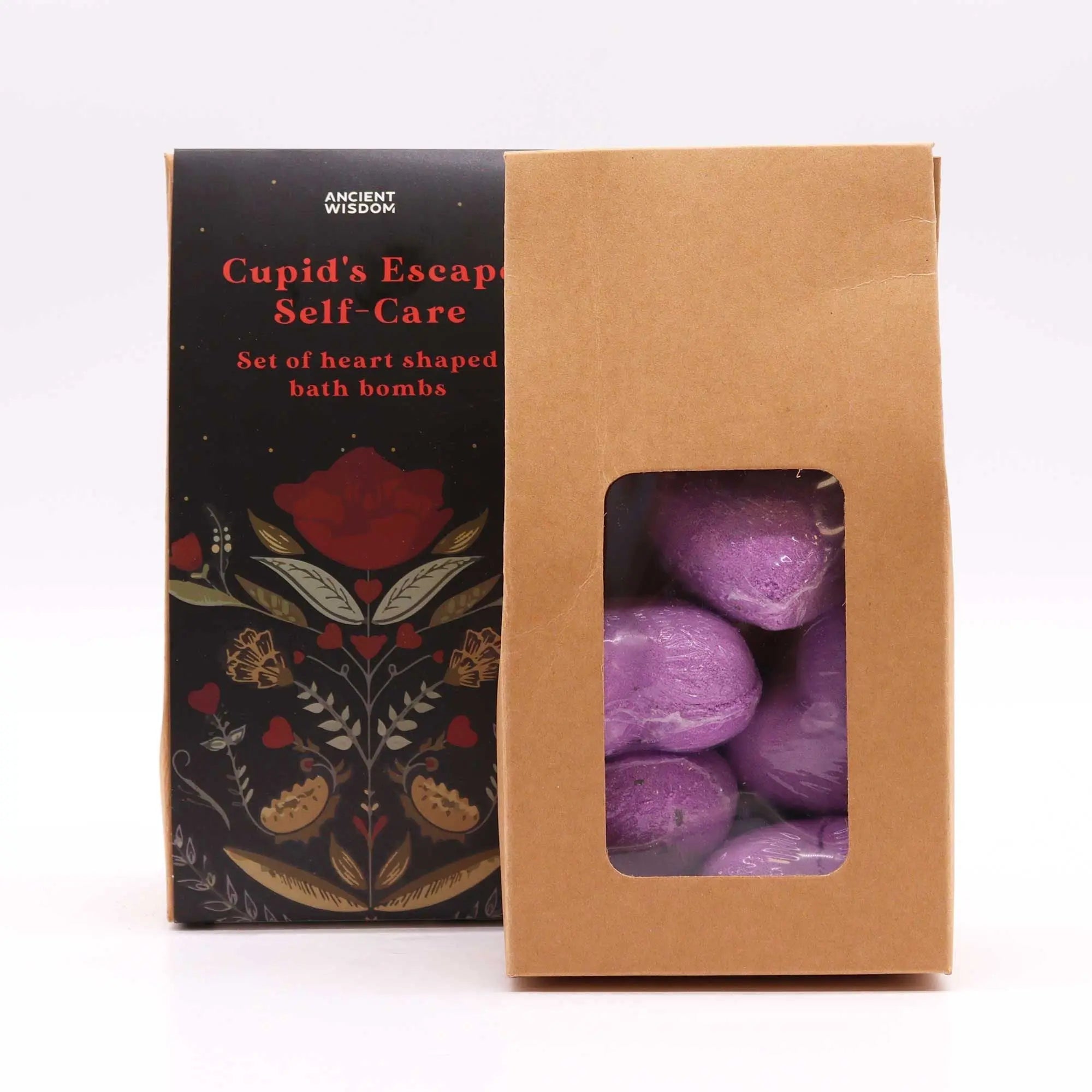 Cupids Escape Self Care Bath Heart Gift Set AW Dropship UK