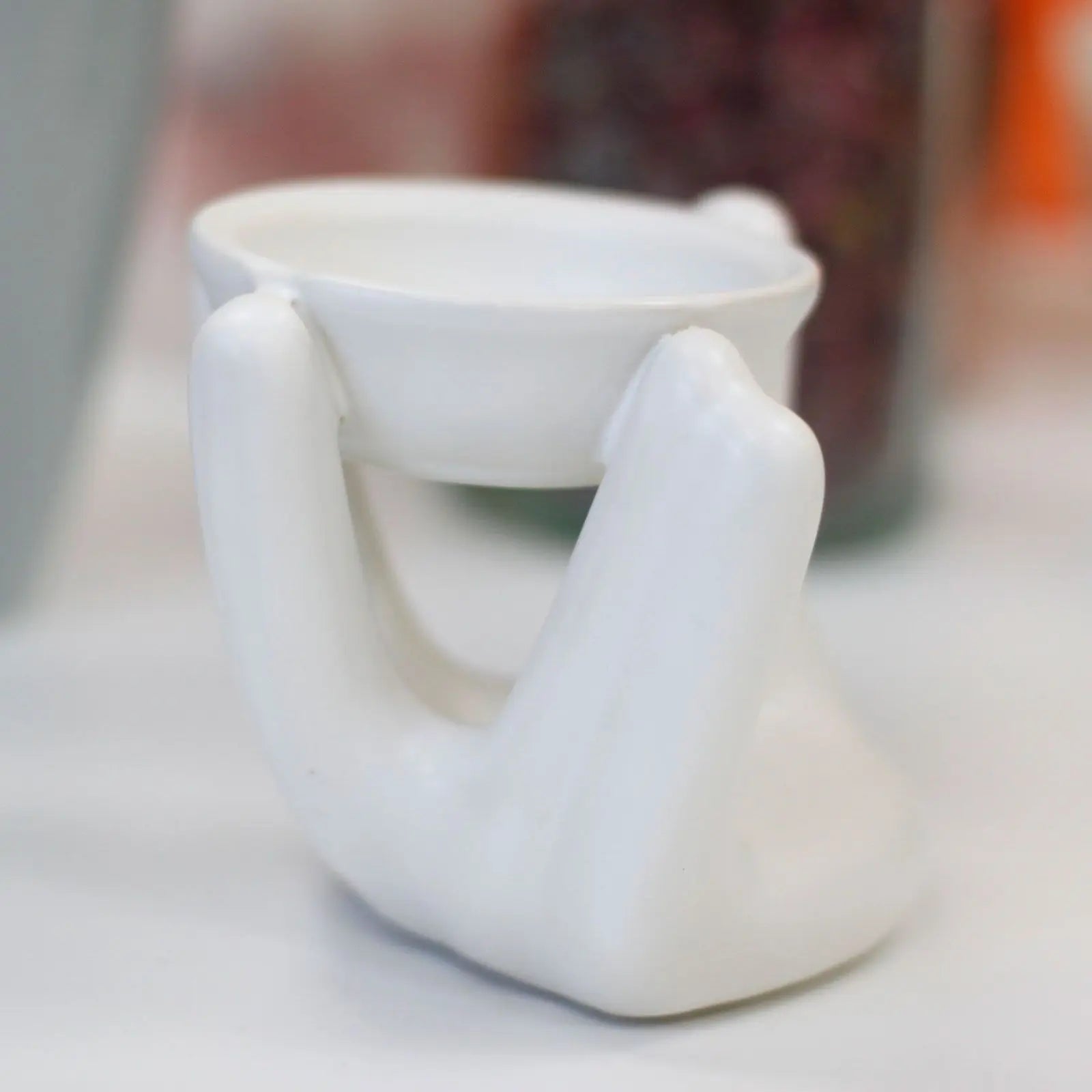 Helping Hand Oil Burner  - White AW Dropship UK