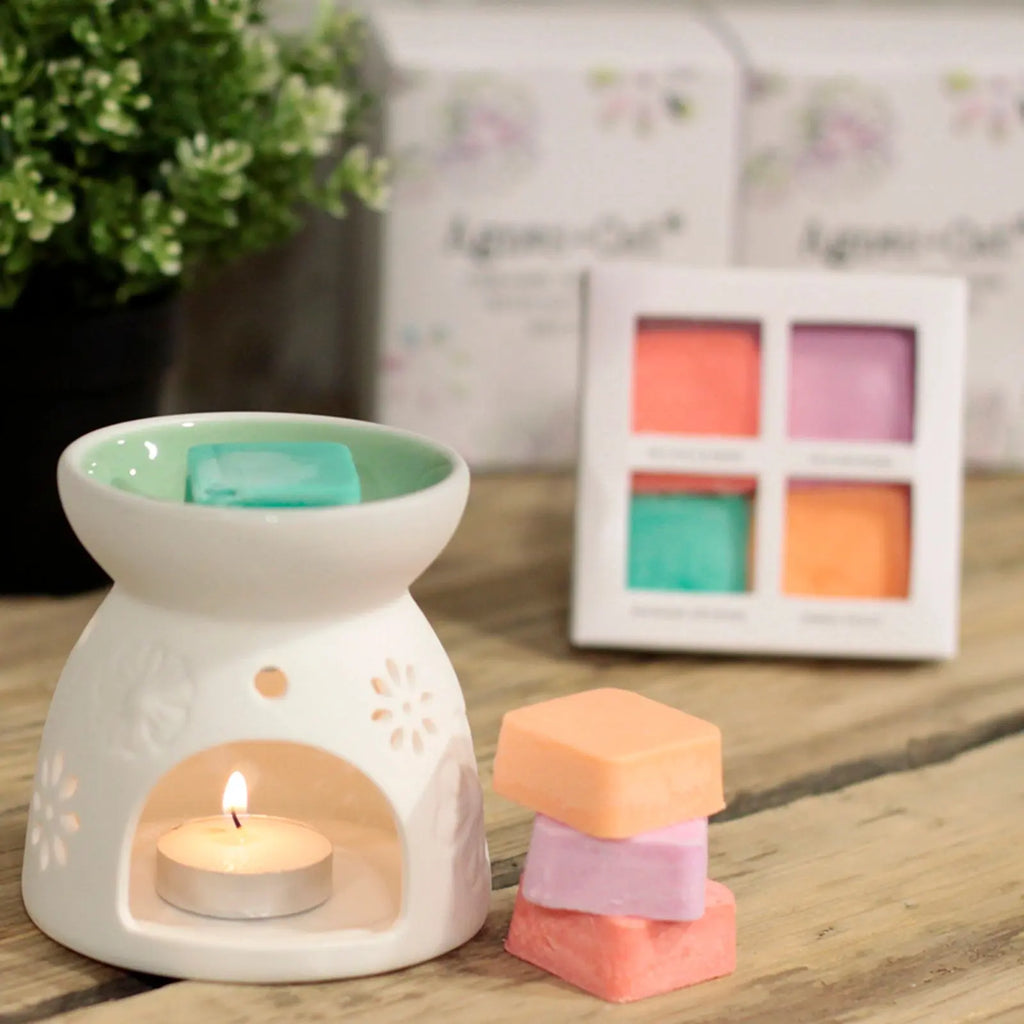 Wax Melter with Four Soy Wax Melts AW Dropship UK