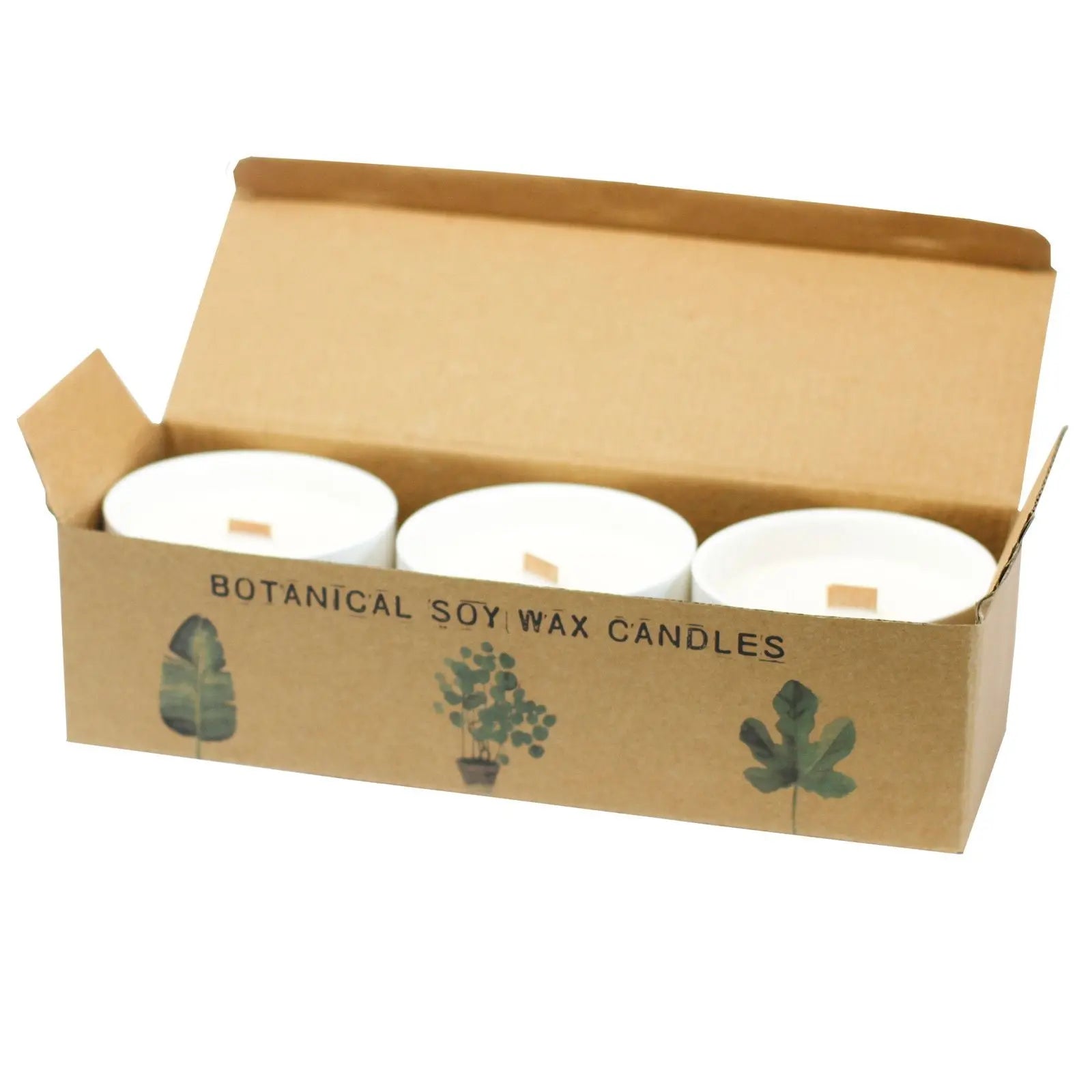 Med Botanical Candles - Lemon Honeysuckle AW Dropship UK