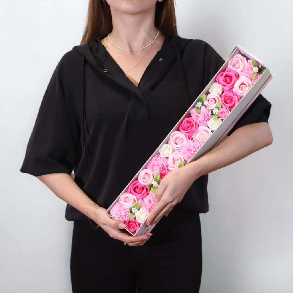 Pamperandpost Extra Long Box - Baby Blessings - Pinks