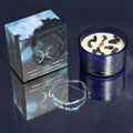 Zodiac Crystal Candle with Gemstone Bracelet - Pisces AW Dropship UK
