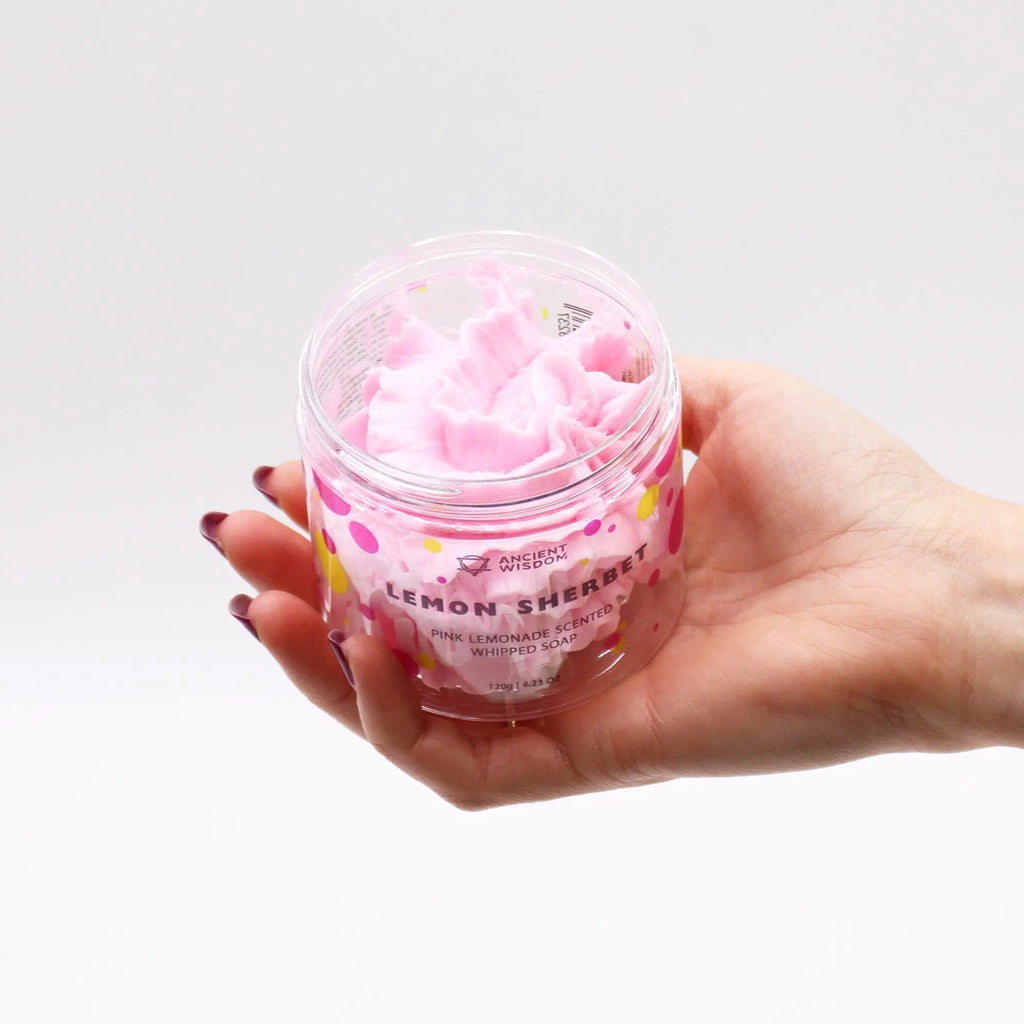  Pamperandpost Pink Lemonade Whipped Soap 120g Whipped Soap