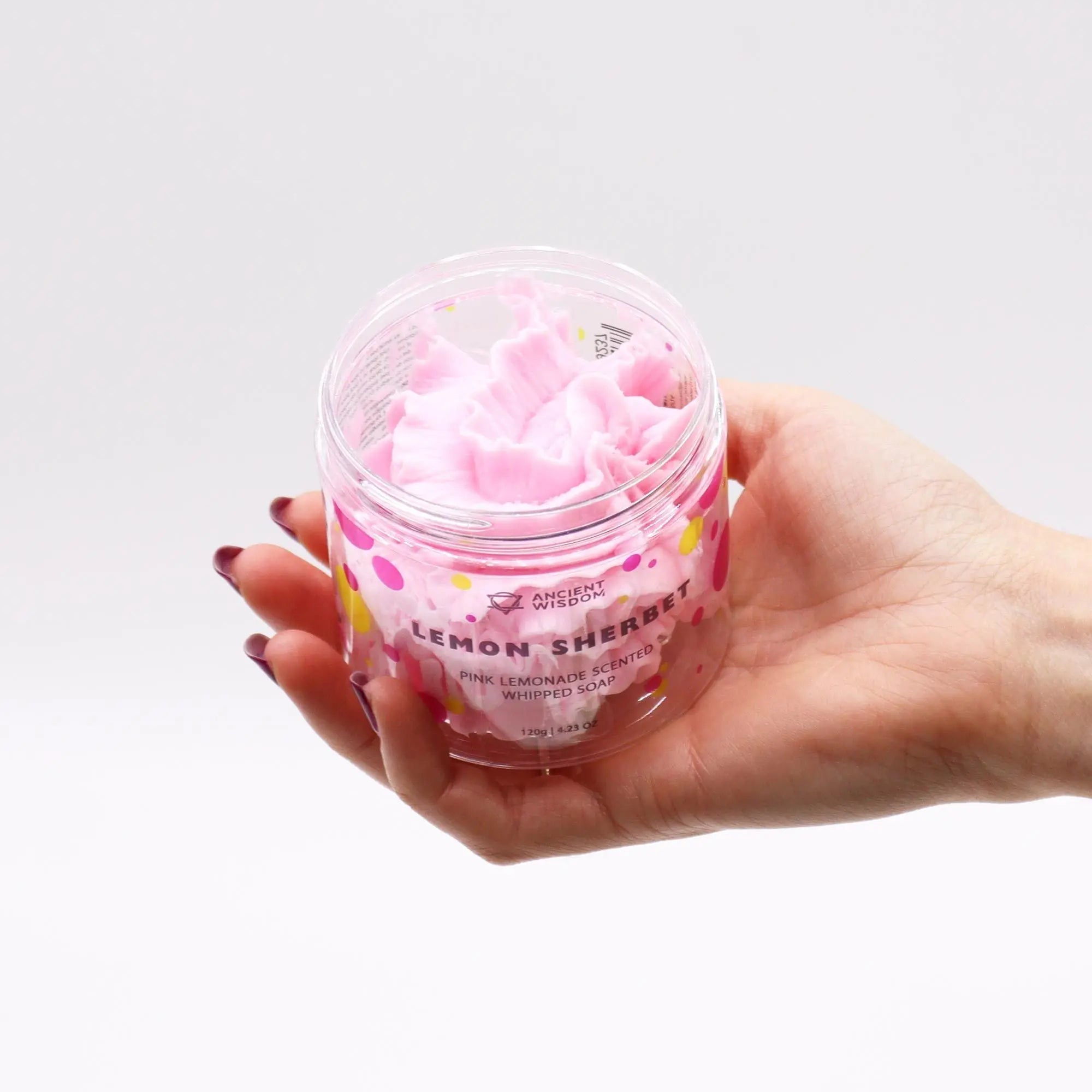  Pamperandpost Pink Lemonade Whipped Soap 120g Whipped Soap