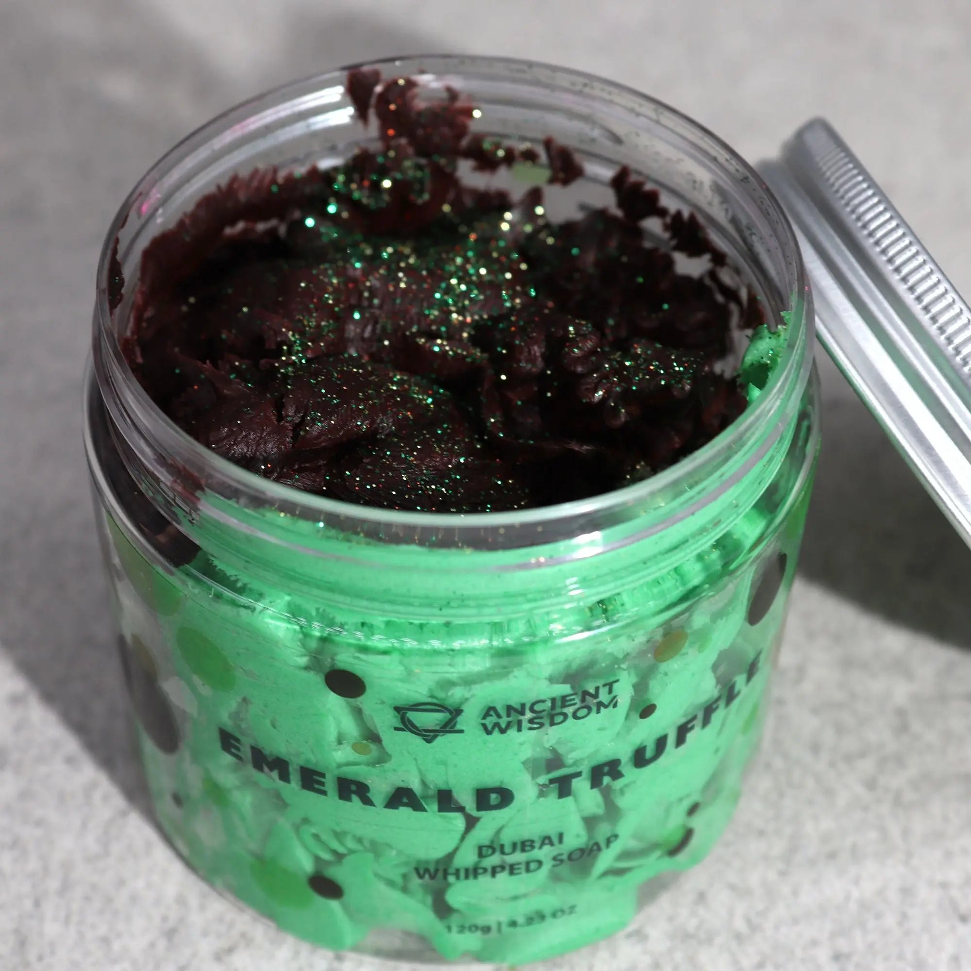 Dubai Whipped Cream Soap - Emerald Truffle 120g AW Dropship UK