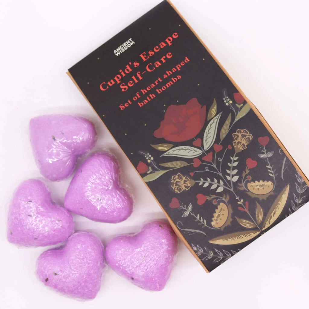 Cupids Escape Self Care Bath Heart Gift Set AW Dropship UK