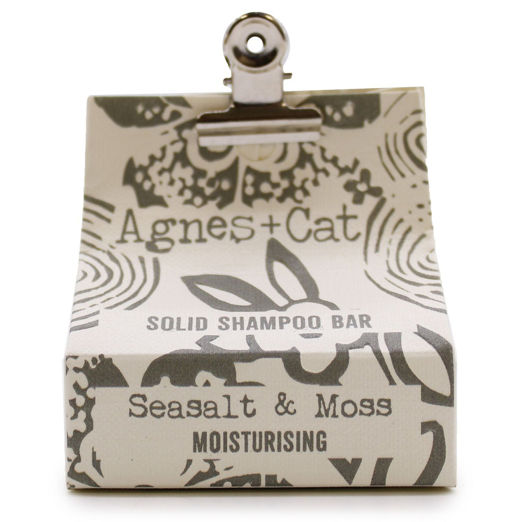  Pamperandpost Agnes + Cat Sea Salt & Moss Solid Shampoo Agnes + Cat Solid Shampoos