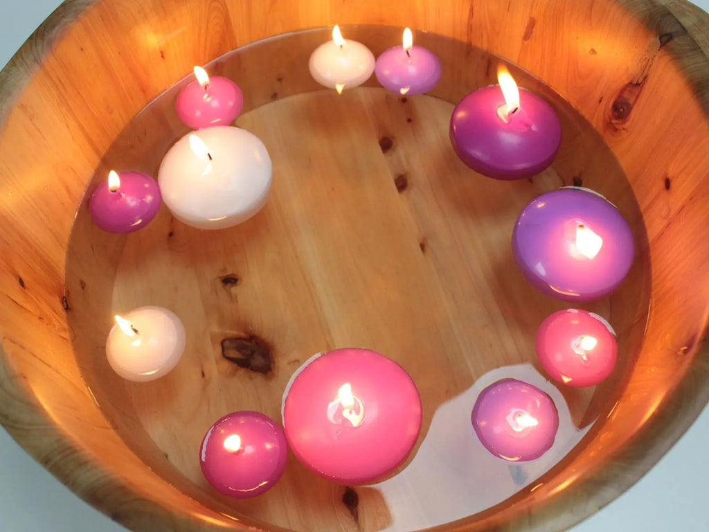 Large Floating Candle - Lavender AW Dropship UK