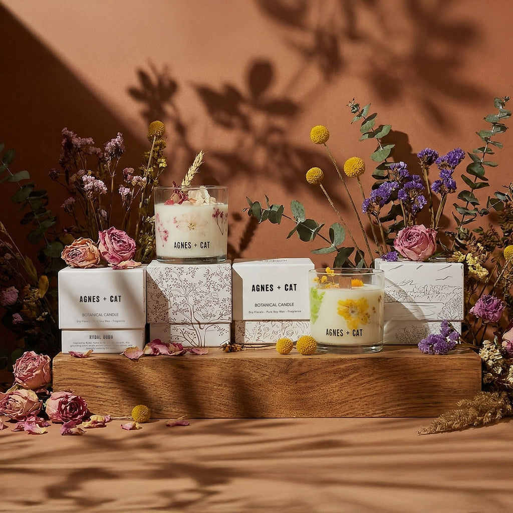  Pamperandpost Agnes + Cat Botanical Soy Wax Candle - Windermere Agnes + Cat Botanical Soy Wax Candles