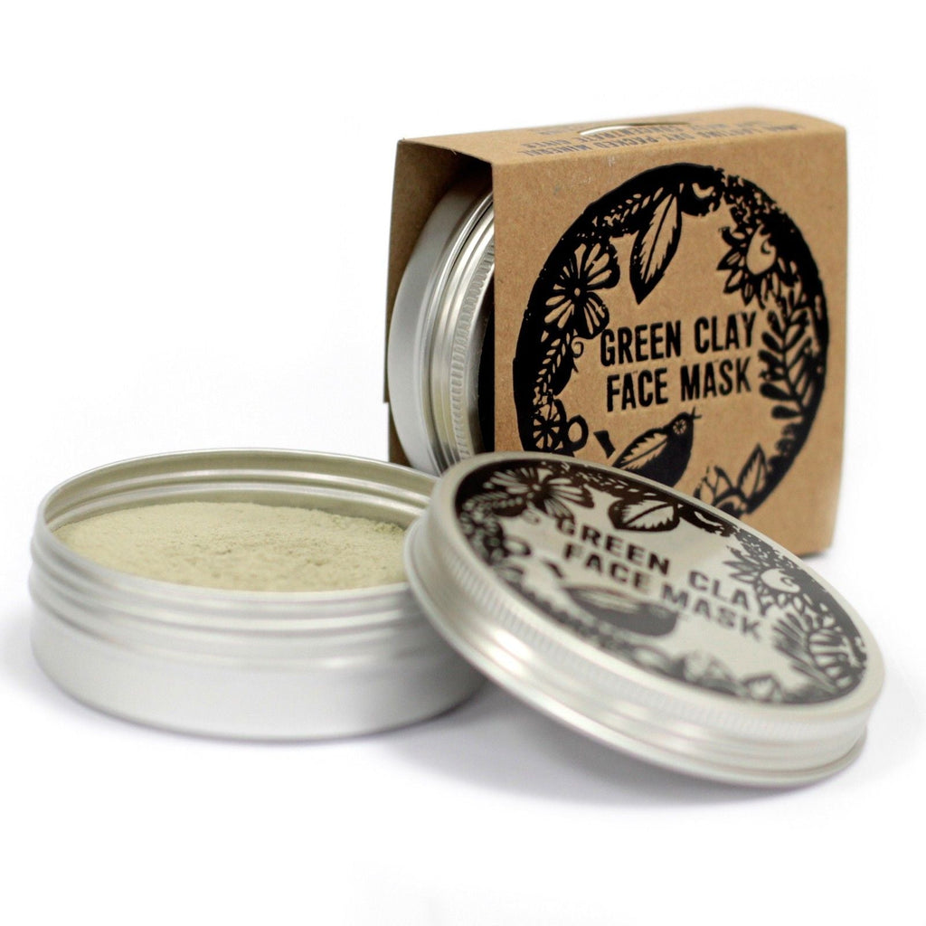  Pamperandpost Agnes + Cat Green Clay Face Mask Agnes + Cat Clay Face Masks