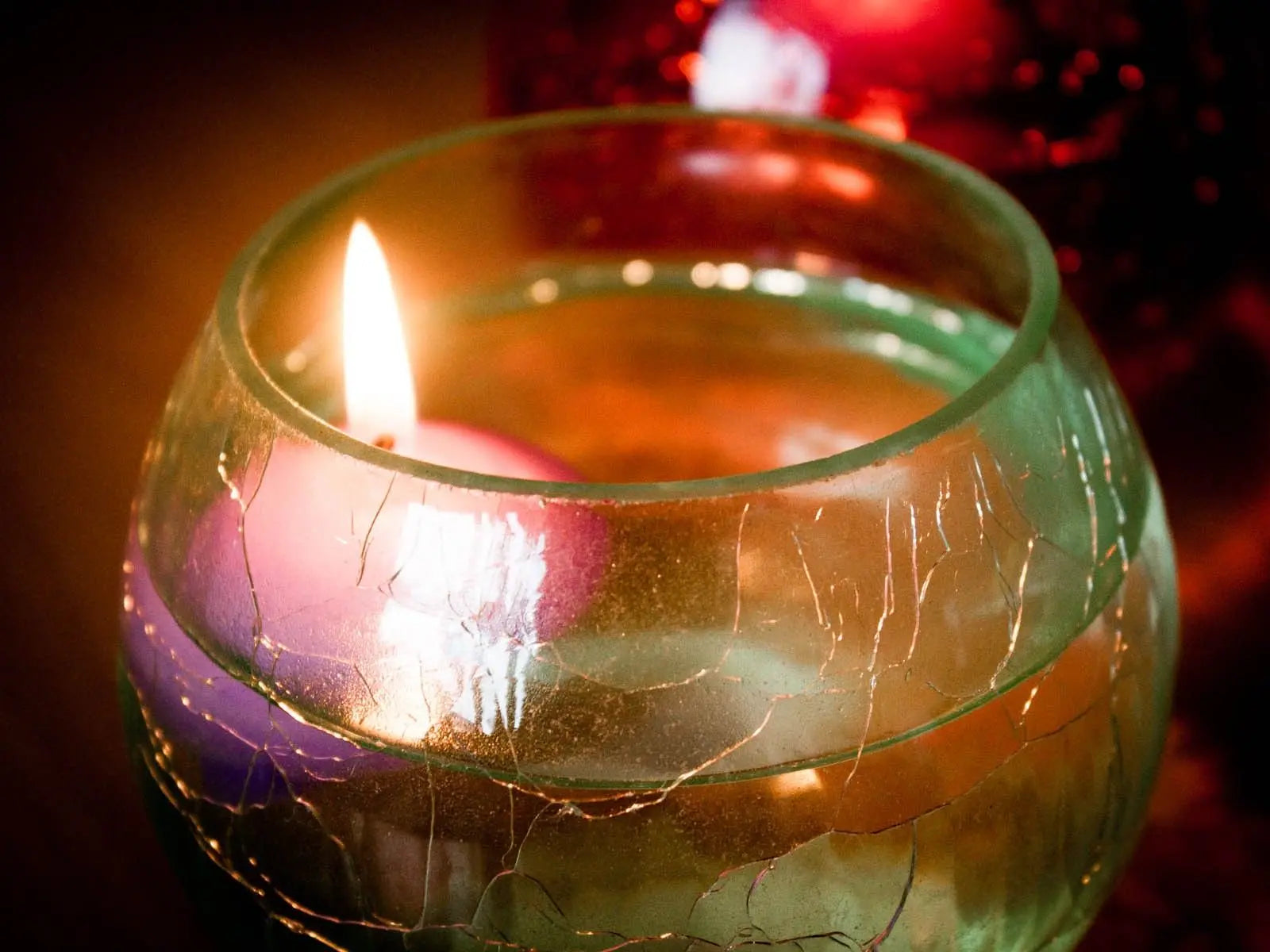  Pamperandpost Small Floating Candle - Pink Floating Candles