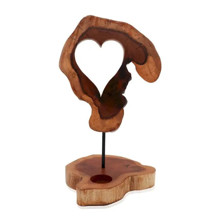  Pamperandpost Candle Holder Sign - Heart Shape Candle Holder Signs