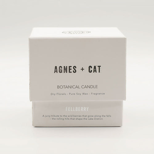  Pamperandpost Agnes + Cat Botanical Soy Wax Candle - Fellberry Agnes + Cat Botanical Soy Wax Candles