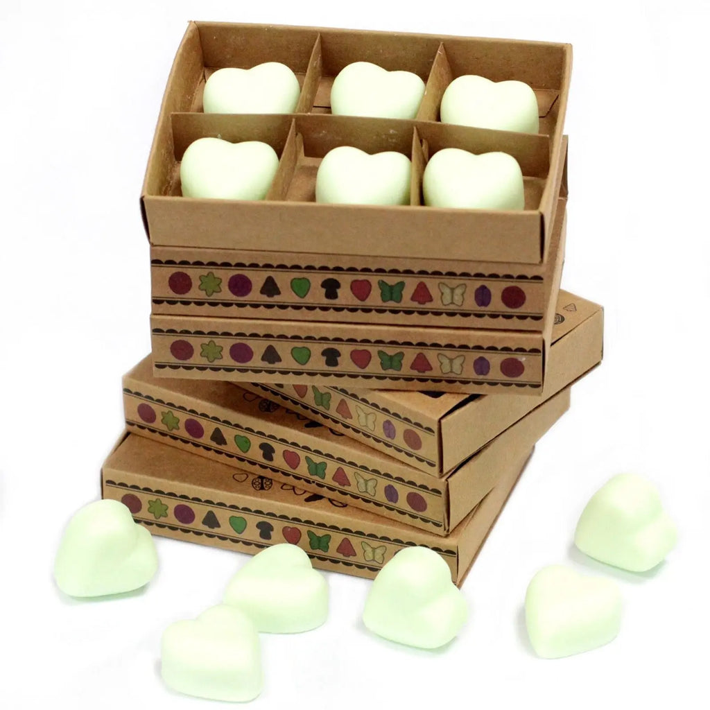  Pamperandpost Box of 6  Wax Melts - Mint & Menthol Natural Soy Wax Melts