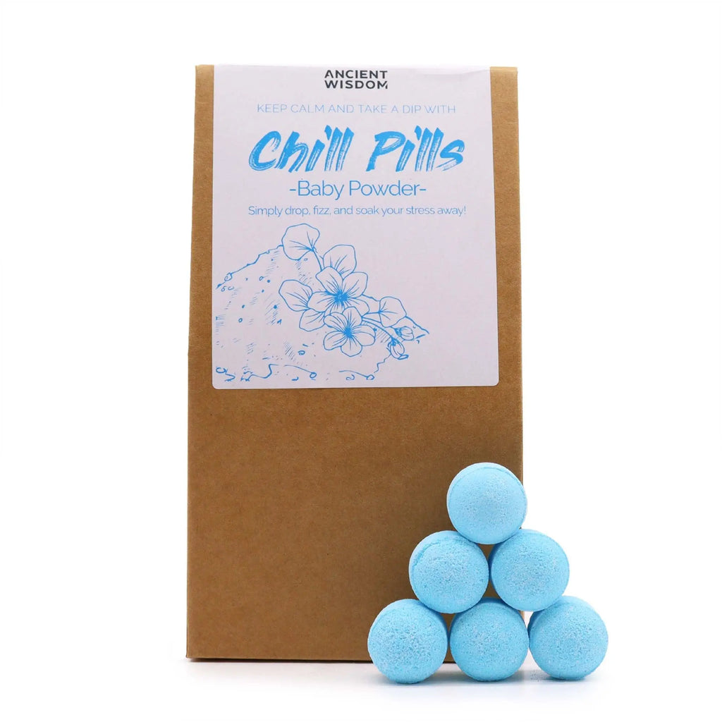  Pamperandpost Chill Pills Gift Pack 350g - Baby Powder Chill Pill Gift Packs