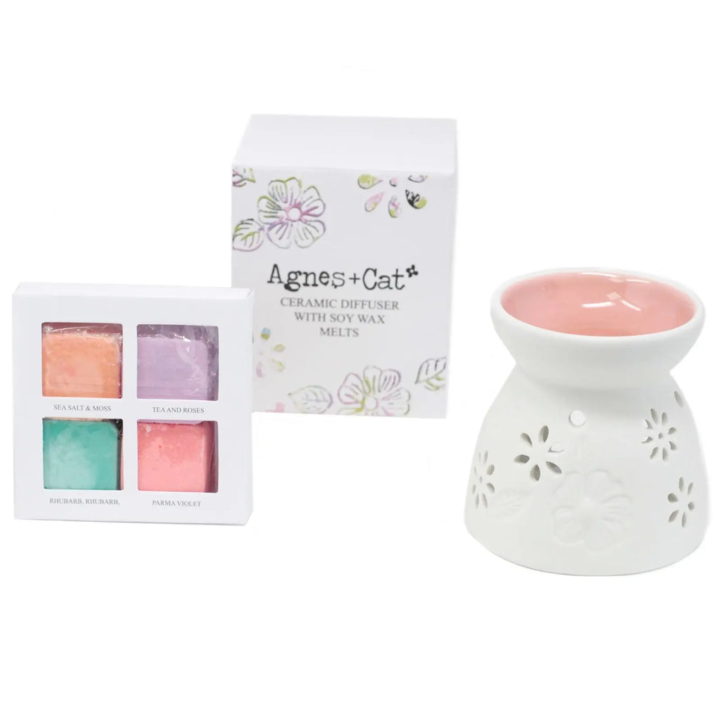 Wax Melter with Four Soy Wax Melts AW Dropship UK