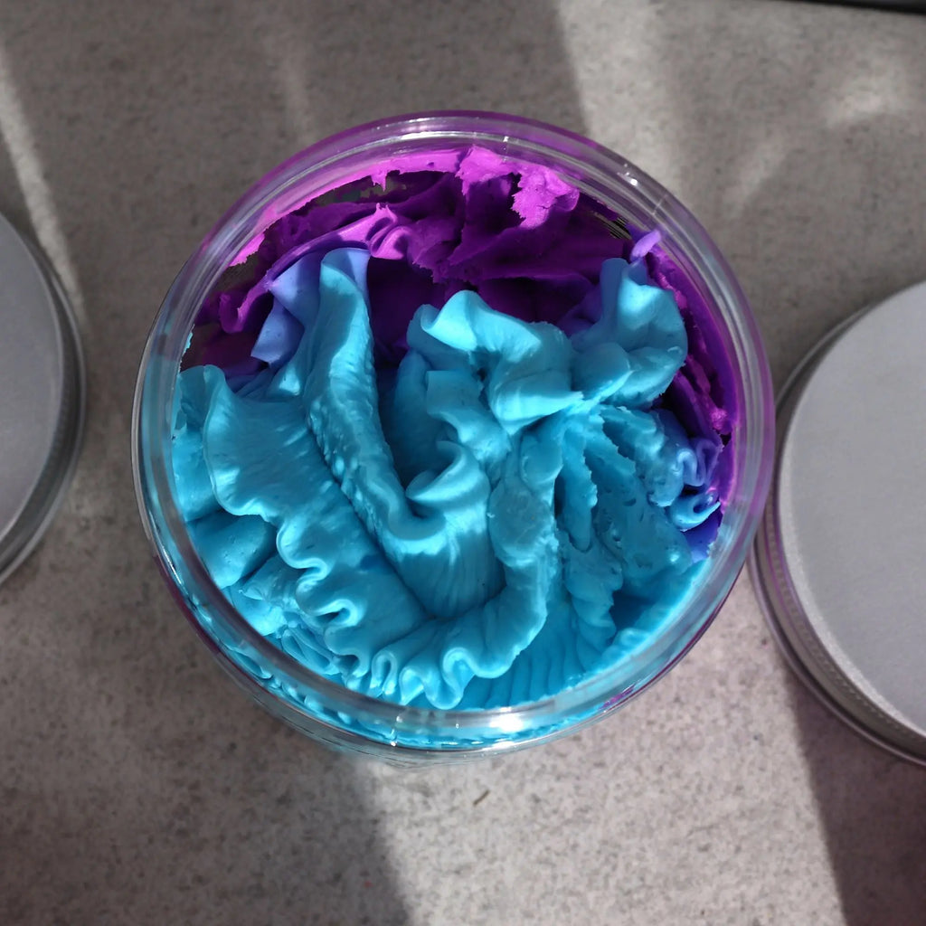  Pamperandpost Amethyst Creed Whipped Cream Soap 120g Whipped Soap