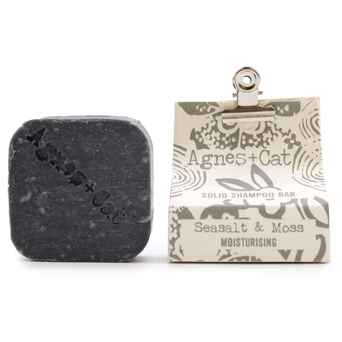  Pamperandpost Agnes + Cat Sea Salt & Moss Solid Shampoo Agnes + Cat Solid Shampoos