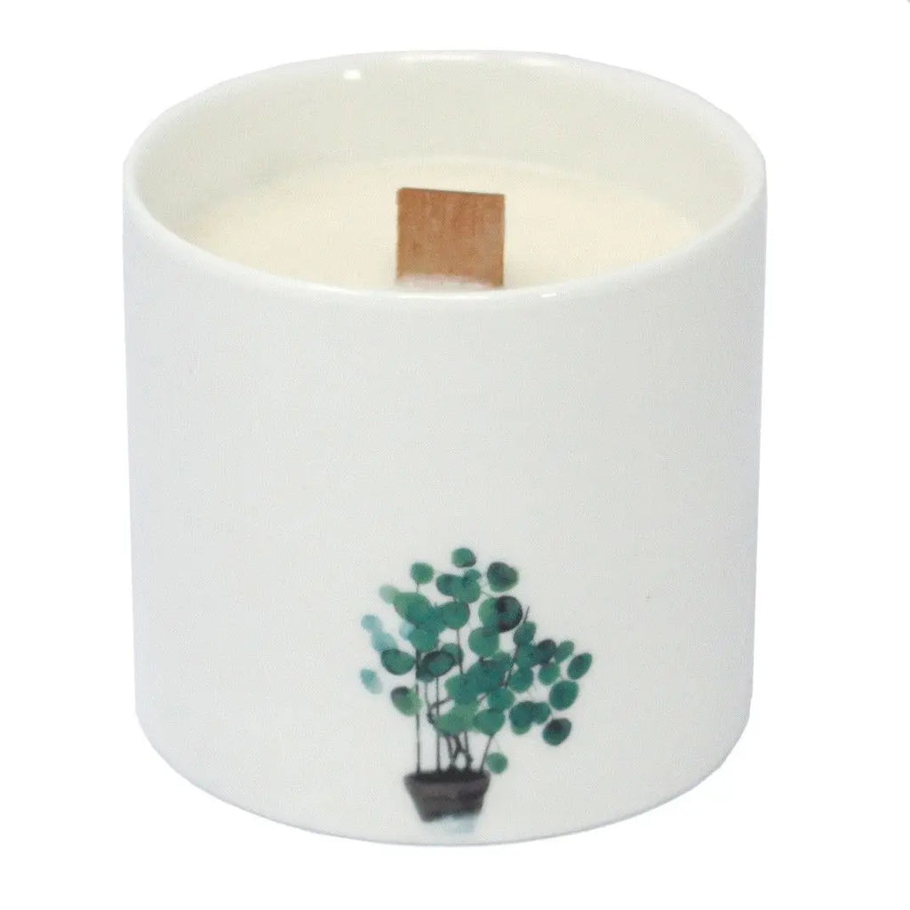 Large Botanical Candles - Marsh Viola AW Dropship UK
